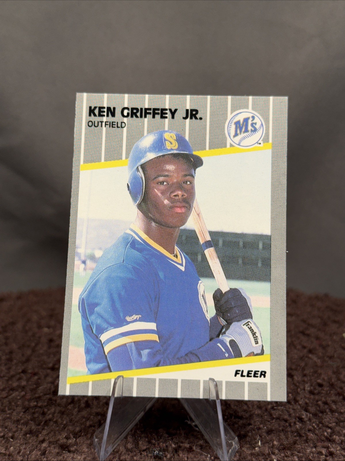 1989 Fleer Glossy - Ken Griffey Jr #548 Glossy RC (Blue Back = Glossy, SP, RC)