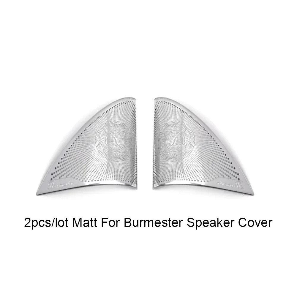 For Burmester Speaker Cover for AMG Mercedes Brabus W212 W213 E