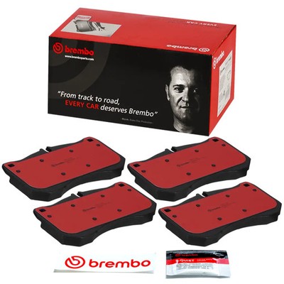 Brembo P85175N Performance Front Ceramic Brake Pads for 2021 RS5 / 16-18 RS7 S8