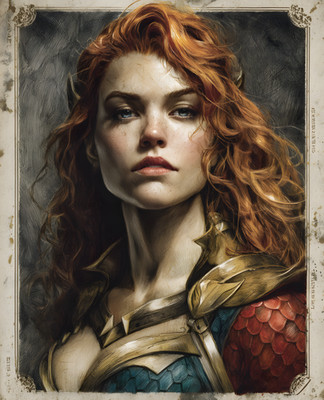 8x10 Character Illustration Art Print - 859276989