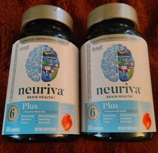 Lot Of 2 Schiff Neuriva Plus Supplement - 50 ...