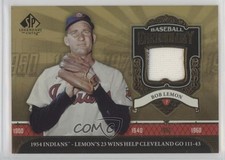2006 SP Legendary Cuts Baseball Chronology Materials Bob Lemon #BC-BL HOF 7xr