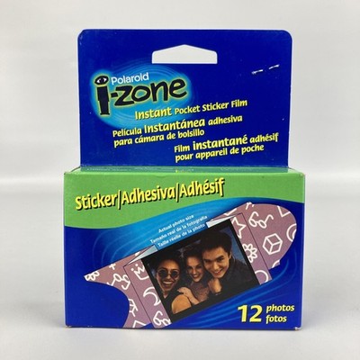 Y2K Retro Polaroid iZone Instant Pocket Sticker Film 12 Photos NEW Exp 08/2002