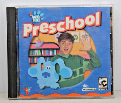 Blue's Clues PRESCHOOL Game - for Windows PC Educational Kids Childhood CDrom