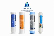ES Trinkwasseraufbereitung -Ersatzfilter set Osmose-Anlage 