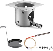 Fire Burn Pot Hot Rod Replacement for Traeger Pit Boss Camp Chef Pellet Smoker