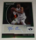 2020-21 Panini Prizm Draft Picks Prospect Green Yoeli Childs Auto