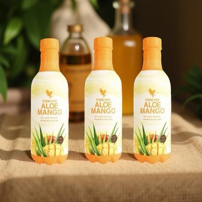 3x Forever Living Aloe Mango  3 Liter
