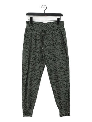 Hush Damen Sporthose UK 10 Grün Baumwolle