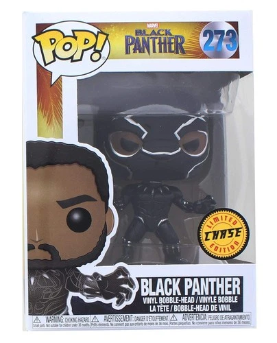 Funko Pop Marvel Black Panther-Masked Black Panther Limited Edition Chase