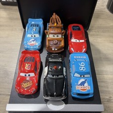 Disney Pixar Cars Diecast Lot of 6 Cars Lightning McQueen Mater Chick Hicks