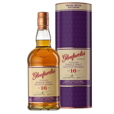 Glenfarclas 16 Jahre Single Malt Whisky 0,7 Liter 46%vol.