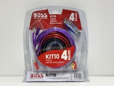 Boss Audio Systems KIT10 4 Gauge Amplifier Installation Kit Car Audio - New