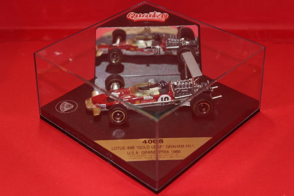 1/43 Gold Leaf Team Lotus 49B Ford (1968) - #10 G. Hill - QUARTZO - Immagine 3 di 4