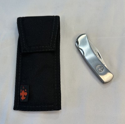 Boy Scouts of America Lockback Knife Official Stainless Steel
