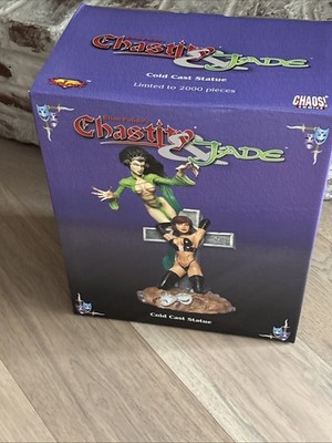 Chaos Comics Chastity & Jade Cold Cast Statue LE 2,000 Pieces New Old Stock