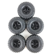 Traxxas TRX-4 2021 Ford Bronco Canyon Trail Tires 1.9 Black Wheels 12mm Crawler