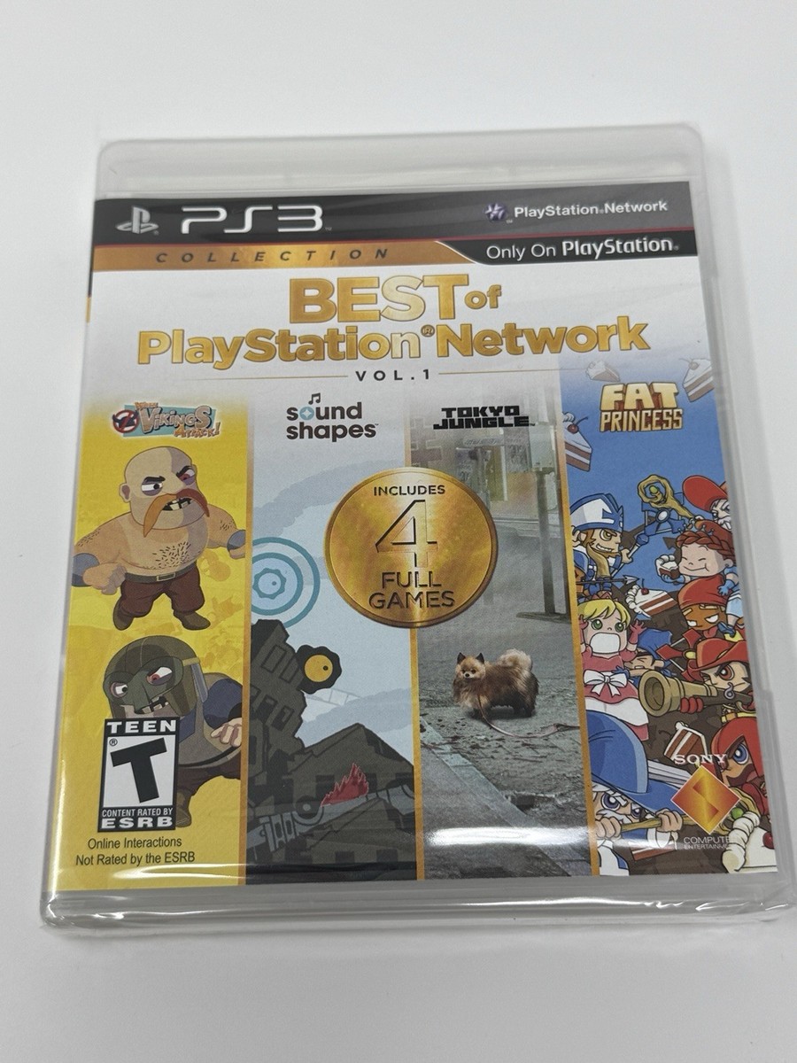 Best of PlayStation Network Vol. 1 NEW and Sealed Sony PlayStation