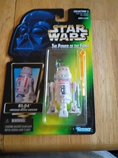 Kenner Star Wars Power of the force R5 d4 with Warning Sticker Red Card with...