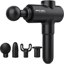 Massage Gun Deep Tissue - Back Muscle Massager w/High Torque Motor Black
