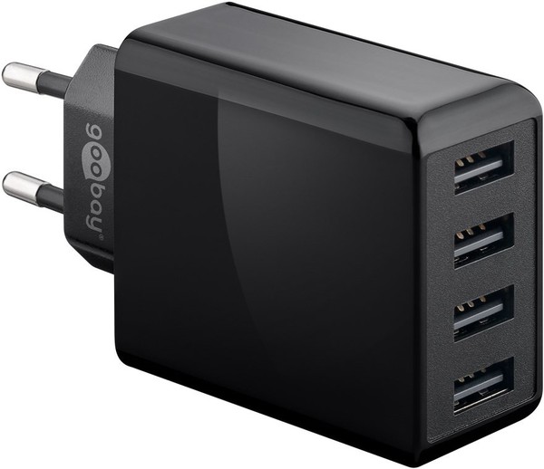 4-Fach Usb-LadegeräT, Mehrfach Usb-LadegeräT, 30W, LäDt Bis Zu 4 GeräTe Gleichze-image