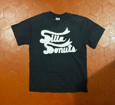 RARE VINTAGE J DILLA STONES THROW RECORDS ''DONUTS'' PROMO T-SHIRT 2006