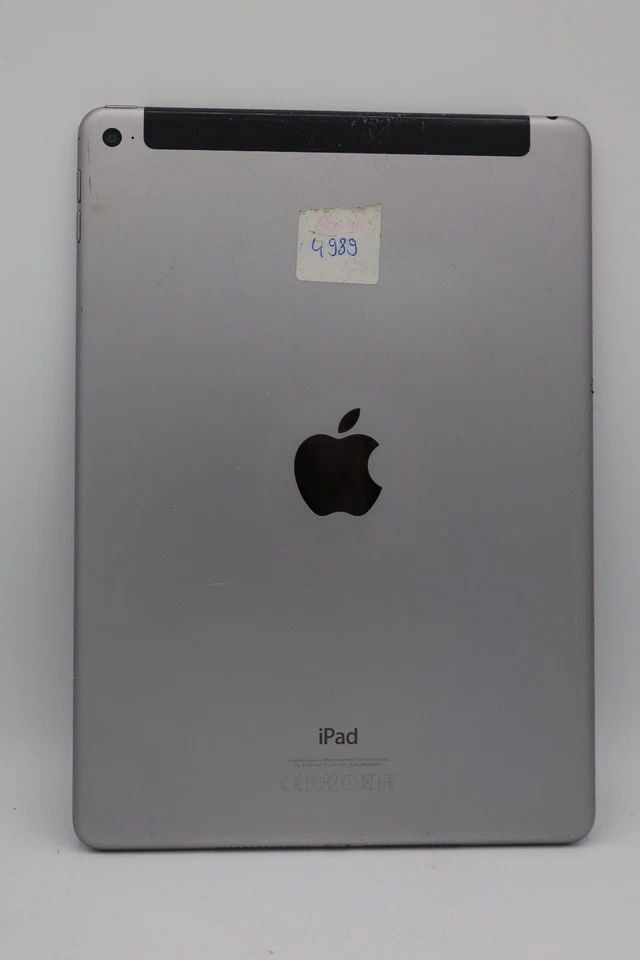 Apple iPad Air 2 128GB A1567 Space Grau WiFi + LTE Displayschaden #5649 - Bild 3 von 4
