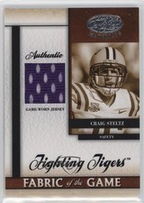 2008 Leaf Certified Materials Fabric of the Game Collegiate Craig Steltz g2u