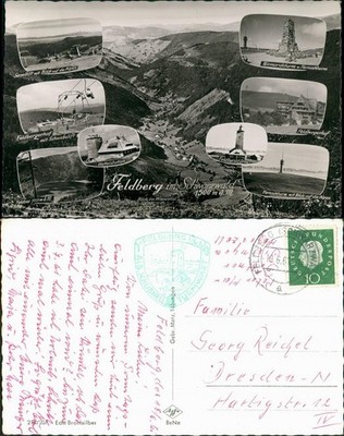 Feldberg (Black Forest) Feldberg (1500m) Black Forest sights 1961