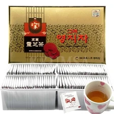 Korean Lingzhi Mushroom Tea 3g x 100 bags / Ganoderma Lucidum, Reishi Mushroom