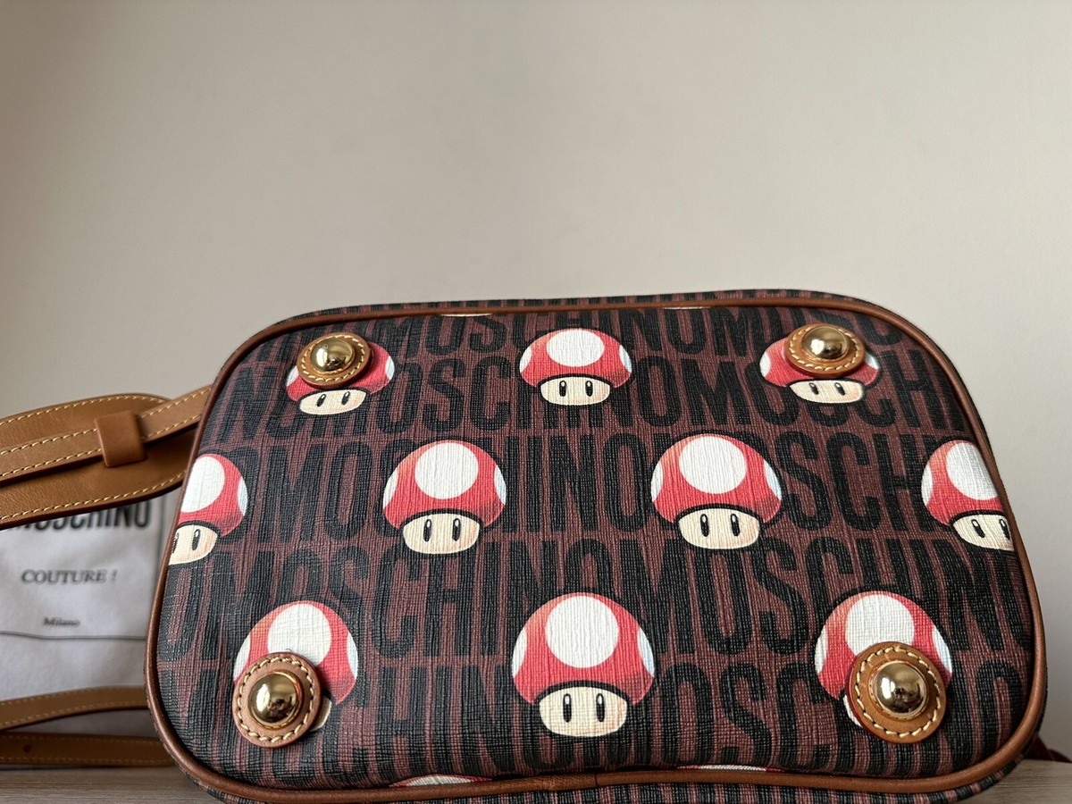 Moschino Couture Jeremy Scott Super Mario Mushroom Bucket