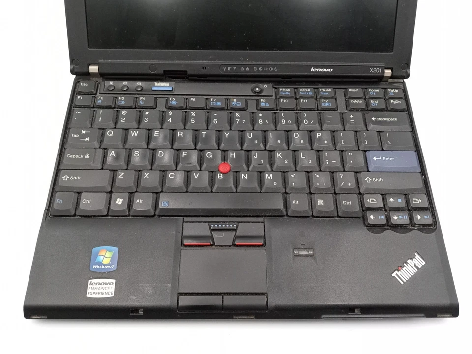 Lenovo Thinkpad x201 12" Laptop Intel Core i5 2GB RAM - CRACKED - READ -RR - Image 3 of 4