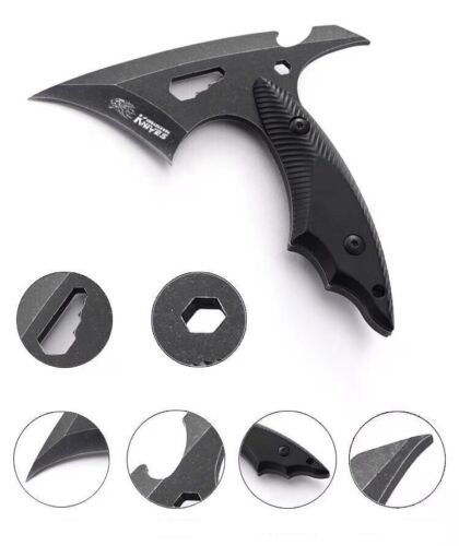 NEW MINI AXE WITH SHEATH TACTICAL CAMPING SURVIVAL HUNTING OUTDOOR FISHING AXES - Picture 6 of 8