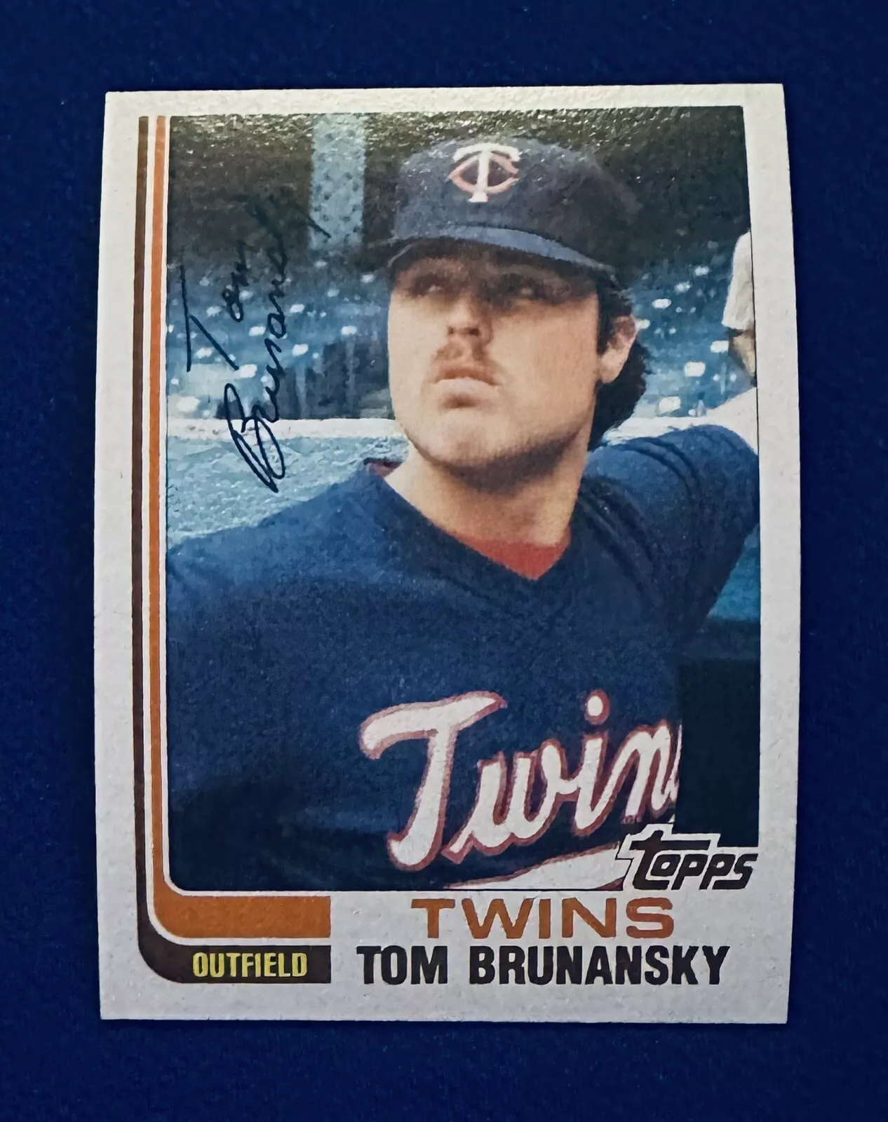 Tom Brunansky trading card