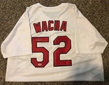 Michael Wacha Autographed White St Louis Cardinals Jersey- PSA/DNA Authenticated