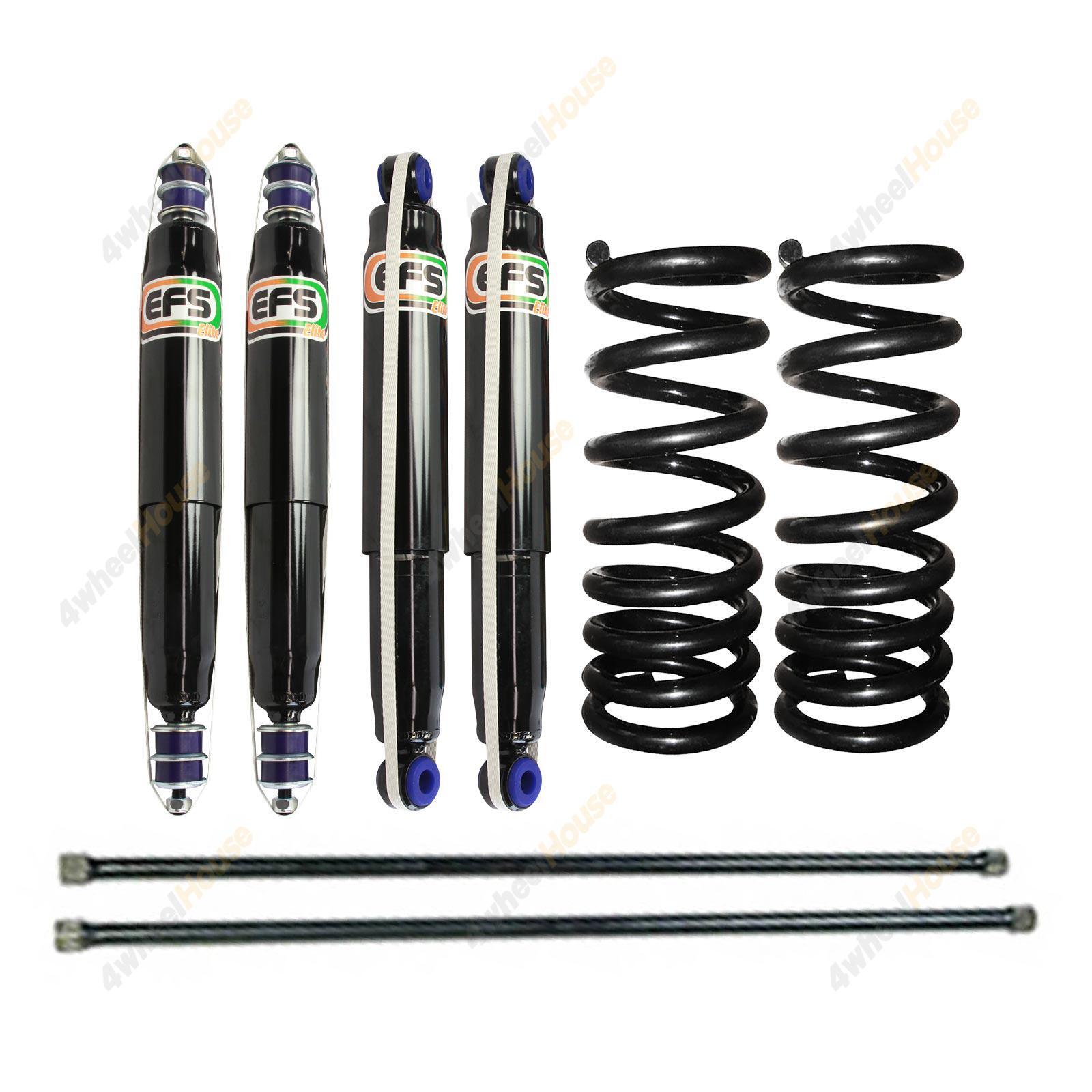 EFS 2" Elite Shock Coil Torsion Bar Lift Kit for Mitsubishi Pajero LWB