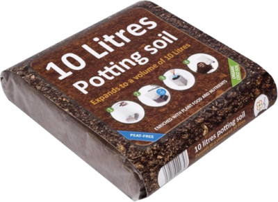 GreenBrokers 10 Ltr Bio Blumenerde Kompost | torffrei & 10 