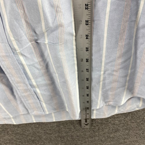 Ralph Lauren Shirt Men XL Blue Striped Button Up Collared Long Sleeve Blaire - Picture 7 of 8