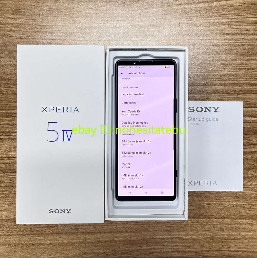 Sony Xperia 5 IV XQ-CQ54(128GB)8GB RAM 5G 12MP Unlocked