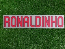 SCRITTA RONALDINHO PER MAGLIA JUNIOR STILLSCREEN CALCIO MILAN