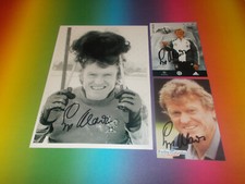 Sepp Maier FC Bayern Munich signed autograph on 20x28 photo + 2 postcards