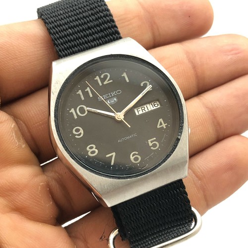 Vintage Seiko 5 6309-8660 Day Date 37mm Automatic Japan Made Wrist Watch  B5342 | eBay