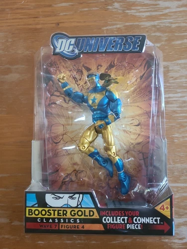 Booster Gold AF, DC Universe, Classics Wave 7 w/ BAF Piece, Factory Sealed!
