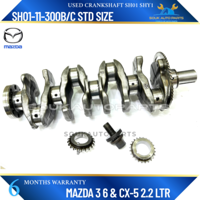 shisa SH01-11-300B CRANKSHAFT SH01 SHY1 STD SIZE For MAZDA 3 6 & CX-5