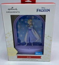 Hallmark Christmas Tree Light-Up Ornament Disney Frozen ELSA Ornament