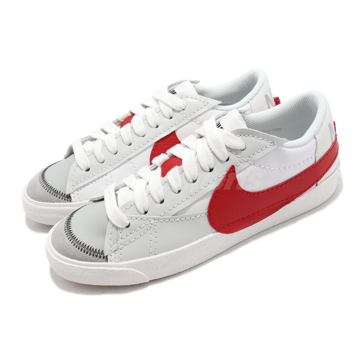 Nike Blazer Low 77 Jumbo White University Red Men Casual Nike Blazer Low 77 Jumbo White University Red Men Casual