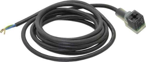 Parker PS2946J83BP Molded Solenoid Valve 3 Pin Connector Cable, 110V LED+VDR 2M