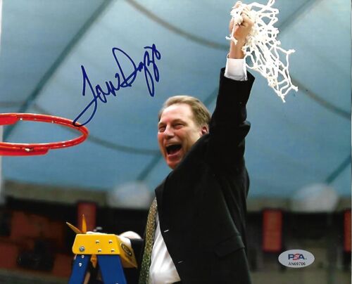 TOM IZZO signed autographed (MICHIGAN STATE SPARTANS) 8X10 photo COA PSA AN69706 - Afbeelding 1 van 1