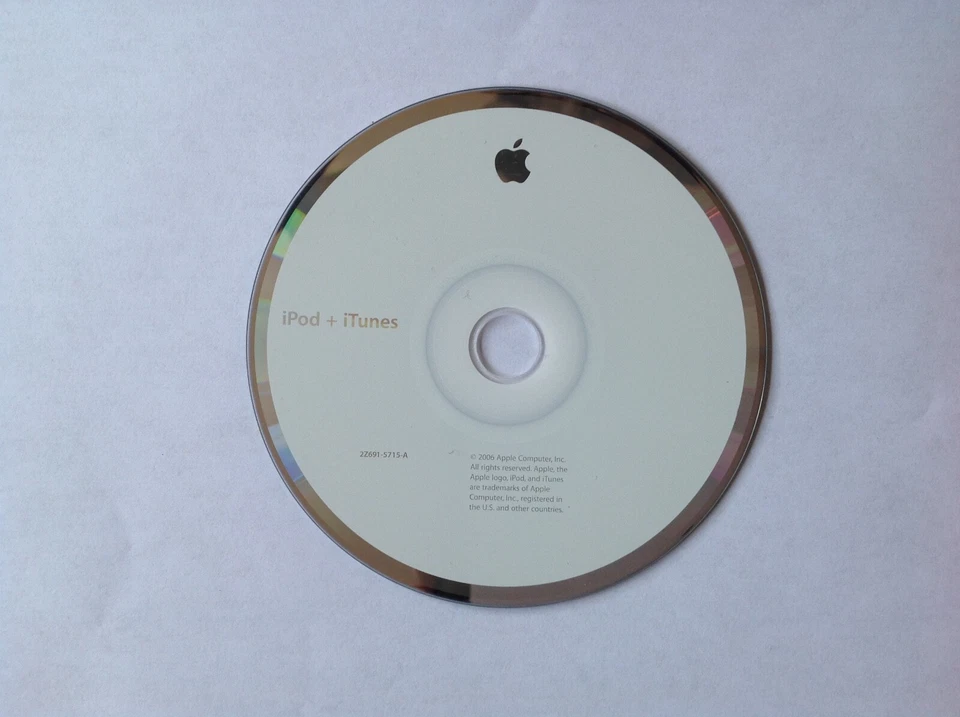 APPLE iPod and iPod Mini Install CD 2Z691-5715-A OEM 2006 Software - Image 2 of 4