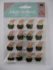 Jolee's Boutique POT OF GOLD REPEATS Dimensional Stickers NIP